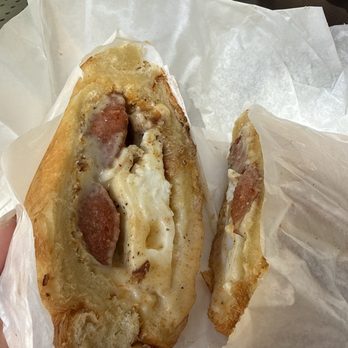 Fresh Donuts & Bagels - Hot link egg sandwich - Donuts Near Me - Fremont, California Fresh Donuts & Bagels - Hot link egg sandwich - Donuts Near Me - Fremont, California