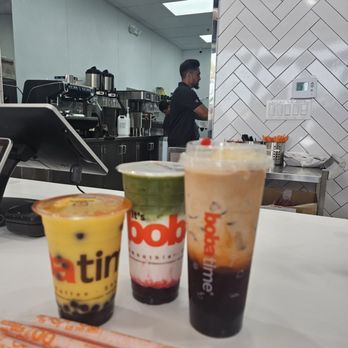 It's Boba Time - Downey - Thai tea float, strawberry matcha, and Mango smoothie so FIRE - Bubble Tea Near Me - Downey, California It's Boba Time - Downey - Thai tea float, strawberry matcha, and Mango smoothie so FIRE - Bubble Tea Near Me - Downey, California