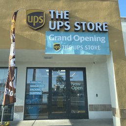 Exterior outside entrance of The UPS Store - Front - grand opening - Las Vegas, Nevada Exterior outside entrance of The UPS Store - Front - grand opening - Las Vegas, Nevada