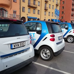 car2go - 5st dedikerade parkeringsplatser på Norr mälarstrand (vid Preem)