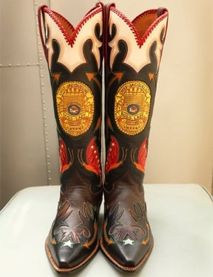 Rocketbuster Handmade Custom Boots by null