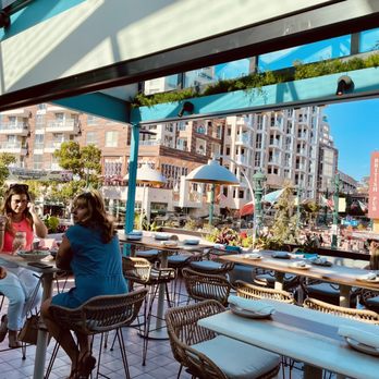 Coco Maya - Looking out into Little Italy - Caribbean Near Me - San Diego, California