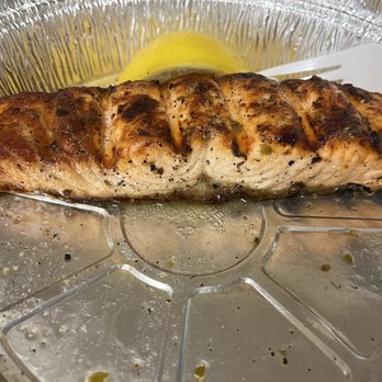 The Greek Kitchen - Grilled Salmon $28, delicious!! - Greek Near Me - New York, New York The Greek Kitchen - Grilled Salmon $28, delicious!! - Greek Near Me - New York, New York