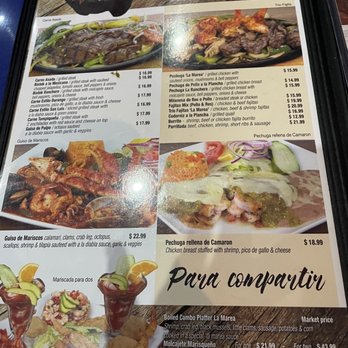 Mariscos La Marea - Menu - Seafood Near Me - Dallas, Texas Mariscos La Marea - Menu - Seafood Near Me - Dallas, Texas