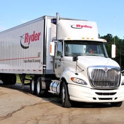 Ryder Truck Rental - Tandem Axle Tractor & Trailer Set
