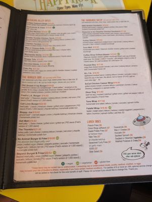 Menu photo 5 Fred 62 Los Angeles, CA