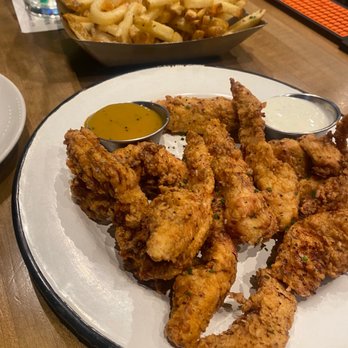 Maple Landing - Chicken Strips and Housemade Fries - Barbeque Near Me - Dallas, Texas Maple Landing - Chicken Strips and Housemade Fries - Barbeque Near Me - Dallas, Texas