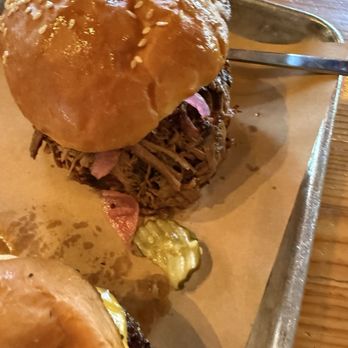 Moo's Craft Barbecue - shredded brisket - Barbeque Near Me - Los Angeles, California