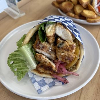 Grape Leaf Greek Kouzina - Greek Chicken Pita - Greek Near Me - Glendora, California