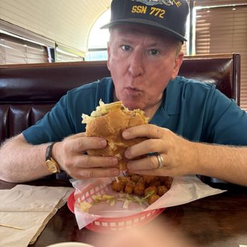 Camo Kitchen - Greeneville submariner earring the cheeseburger. - Salad Near Me - Greeneville, Tennessee