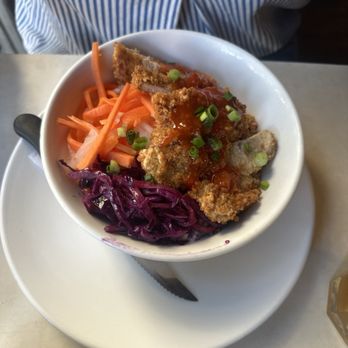 Cheryl's Global Soul - Tonkatsu Bowl - Breakfast & Brunch Near Me - Brooklyn, New York Cheryl's Global Soul - Tonkatsu Bowl - Breakfast & Brunch Near Me - Brooklyn, New York