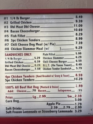 Menu photo 1 Short Stop Austin, TX