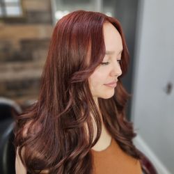 Me Dee Salon - Mahogany Muse Moment    Using PRAVANA  Permanent