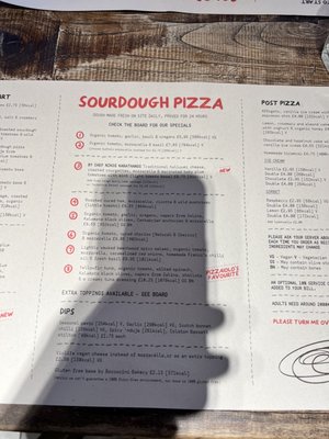 Menu photo 7 Franco Manca London, XGL