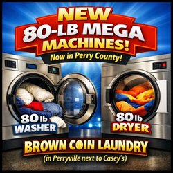 Brown Coin Laundry - Mega Machines Now Available!!!!