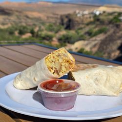 River Rock Roasting Co - The big bad wolf burrito