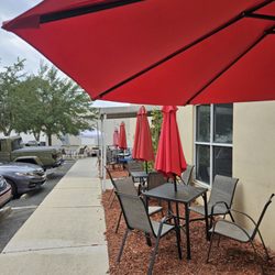 Blackadder Brewing Company - Outside seating