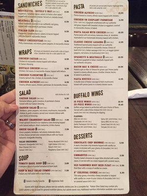 Menu photo 1 Rotolo's Pizzeria Prairieville, LA