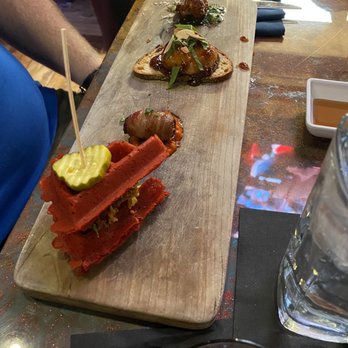 Therapy  - Red velvet waffles and chicken sliders are excellent! - Bars Near Me - Las Vegas, Nevada