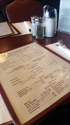 Menu photo 7 17 Restaurant Blind River, ON Menu photo 7 17 Restaurant Blind River, ON