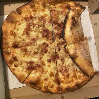 Roma Pizzeria - Biggest small clam casino pie! - Pizza Near Me - Ansonia, Connecticut