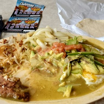 Corona Burgers - Huevos Ranchero (lotto ticket not included)with Avocado - Burgers Near Me - Corona, California
