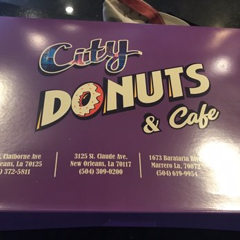City Donuts & Cafe - Box of donuts - Donuts Near Me - New Orleans, Louisiana