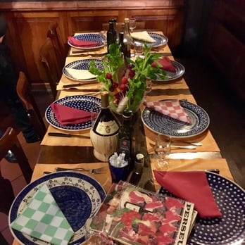 Perseus - Table set up - Tuscan Near Me - Florence, FI