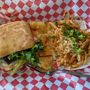 Victory Sandwich Bar - Tea Bird sandwich and Ramen at Victory Sandwich Bar - American Near Me - Atlanta, Georgia Victory Sandwich Bar - Tea Bird sandwich and Ramen at Victory Sandwich Bar - American Near Me - Atlanta, Georgia