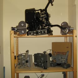 Movette Film Transfer - Some of the cool old film artifacts in their store..seriously, it's a museum!