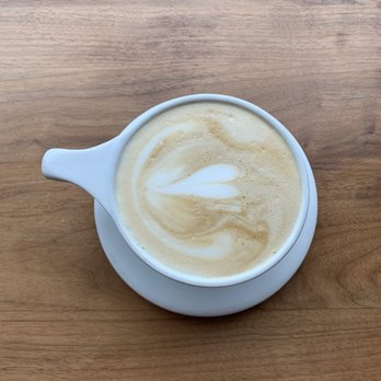 Ponder Coffee - Hot Lavender Vanilla Latte - Coffee & Tea Near Me - Mount Pleasant, Michigan
