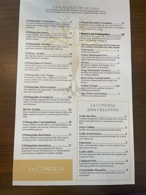 Menu photo 7 La Condesa Sandy, UT