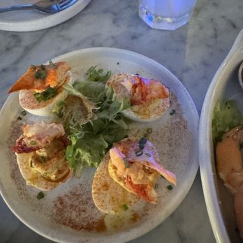 Mignonette - Lobster Deviled Eggs - New American Near Me - Miami, Florida