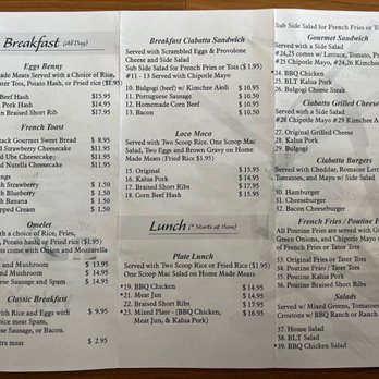 Button Up Cafe - Menu - Breakfast & Brunch Near Me - Pearl City, Hawaii Button Up Cafe - Menu - Breakfast & Brunch Near Me - Pearl City, Hawaii