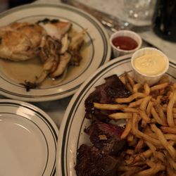Milou - Steak frites, roasted chicken