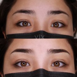 VIX Cosmetic Tattoo - Ombré powder brows by Vicky