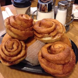 Homemade Cinnamon rolls and dinner rolls with every meal, which are truly delicious. Homemade Cinnamon rolls and dinner rolls with every meal, which are truly delicious.