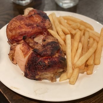 Pollos & Jarras - 1/4 chicken with fries - Peruvian Near Me - Miami, Florida Pollos & Jarras - 1/4 chicken with fries - Peruvian Near Me - Miami, Florida