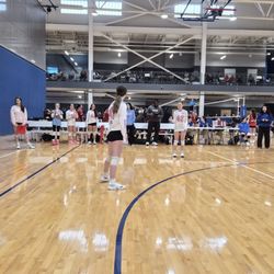 Cedar Point Sports Center - Sitting on a court watching a game