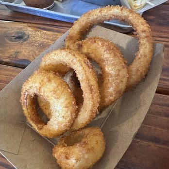 Kohala Burger & Taco - Over $8 for these onion rings - Burgers Near Me - Kawaihae, Hawaii