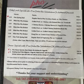 Pho America Vietnamese Cuisine - Menu 10/2024 - Vietnamese Near Me - Long Beach, California Pho America Vietnamese Cuisine - Menu 10/2024 - Vietnamese Near Me - Long Beach, California
