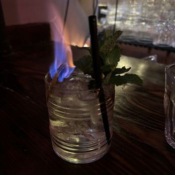 Blyth & Burrows - Seabeast Takes a Lover (on fire) - Cocktail Bars Near Me - Portland, Maine Blyth & Burrows - Seabeast Takes a Lover (on fire) - Cocktail Bars Near Me - Portland, Maine