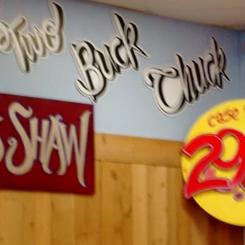 Trader Joe's - Charles Shaw is best known as two buck chuck, available for 29 .88 per case. - Grocery Near Me - Fremont, California Trader Joe's - Charles Shaw is best known as two buck chuck, available for 29 .88 per case. - Grocery Near Me - Fremont, California
