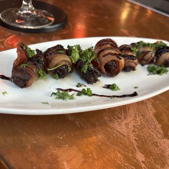 Hervé - BACON-WRAPPED DATES - Wine Bars Near Me - Santa Fe, New Mexico