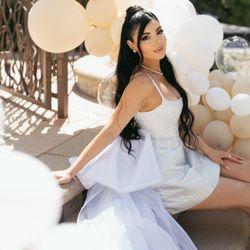Bridal shower glam. Making our brides shine
