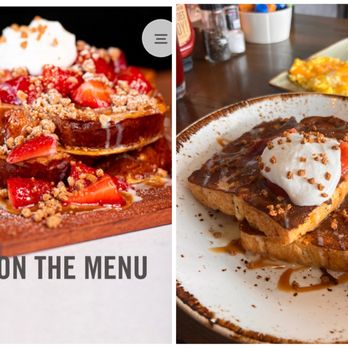 First Watch - Strawberry Tres French Toast - not bad but false advertising - Breakfast & Brunch Near Me - Webster, Texas