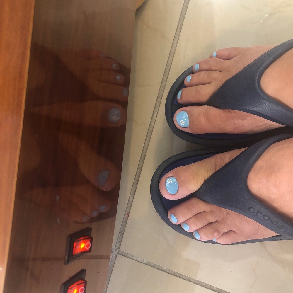 My toes. My toes.