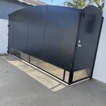 BBB Fabrication - Gate from the back. - Fences & Gates Near Me