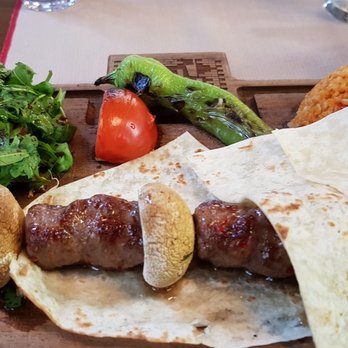 Ali Ocakbaşı - Spieß mit Chsmpignons - Turkish Near Me - Vienna, 9