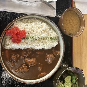 Tokyo Soul - Chicken curry with salad and miso soup - Japanese Curry Near Me - Arcadia, California Tokyo Soul - Chicken curry with salad and miso soup - Japanese Curry Near Me - Arcadia, California